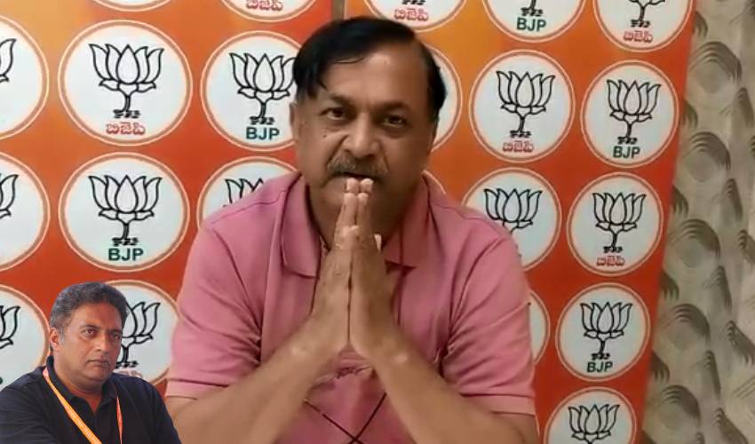 MAA Elections : దేశం, ధర్మం అంటే చులకన భావం ఉన్న ప్రకాష్ రాజ్ను ఓడించండి – సీవీఎల్ MAA Elections : దేశం, ధర్మం అంటే చులకన భావం ఉన్న ప్రకాష్ రాజ్ను ఓడించండి – సీవీఎల్