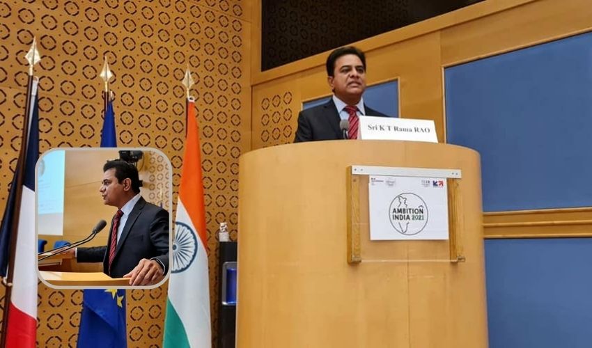KTR France : పెట్టుబడులే లక్ష్యంగా..మంత్రి కేటీఆర్ ఫ్రాన్స్ టూర్ KTR France : పెట్టుబడులే లక్ష్యంగా..మంత్రి కేటీఆర్ ఫ్రాన్స్ టూర్