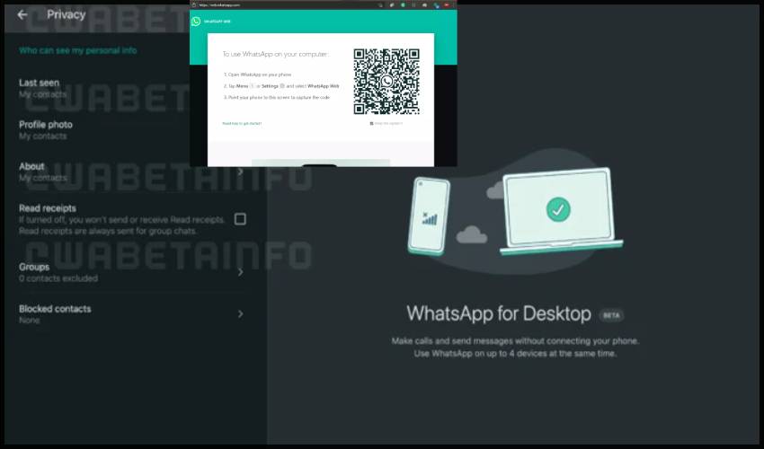 New Update Whatsapp Web To Get New Privacy Option