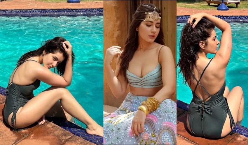 Rashi Khanna: సెగలు రేపే సొగసుతో రాశీ ఖన్నా రచ్చ! Rashi Khanna: సెగలు రేపే సొగసుతో రాశీ ఖన్నా రచ్చ!