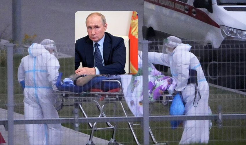 Russia Putin Covid