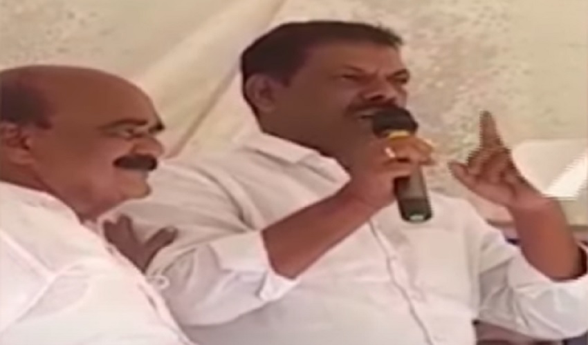 YCP leader warning to Chandrababu: చంద్రబాబు కుప్పం వస్తే.. ఆయన కారుపై బాంబులు విసురుతా..! YCP leader warning to Chandrababu: చంద్రబాబు కుప్పం వస్తే.. ఆయన కారుపై బాంబులు విసురుతా..!