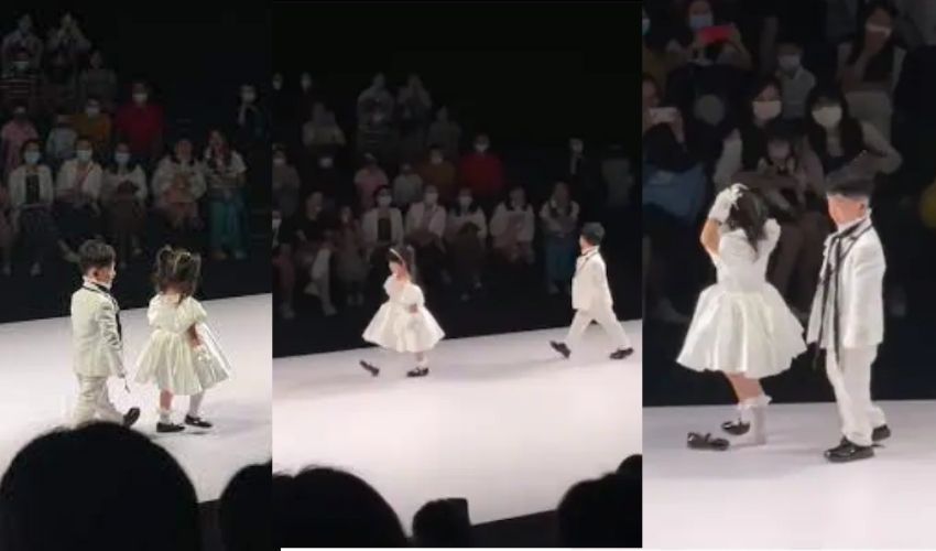Toddler Adjusting Her Crown On Ramp Like A Boss Wins