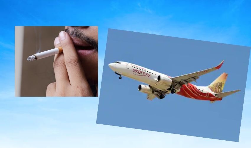 Smoking in flight : విమానంలో సిగరెట్ తాగిన ఏపీ వ్యక్తి అరెస్ట్ Smoking in flight : విమానంలో సిగరెట్ తాగిన ఏపీ వ్యక్తి అరెస్ట్
