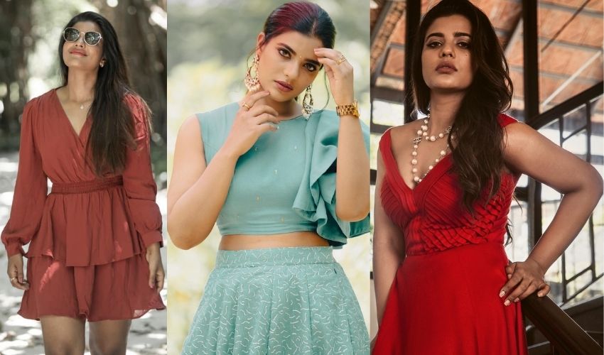 Aishwarya Rajesh: ప్యూర్ హోమ్లీ లుక్‌లో ఐశ్వర్య.. ఫోటోలు!