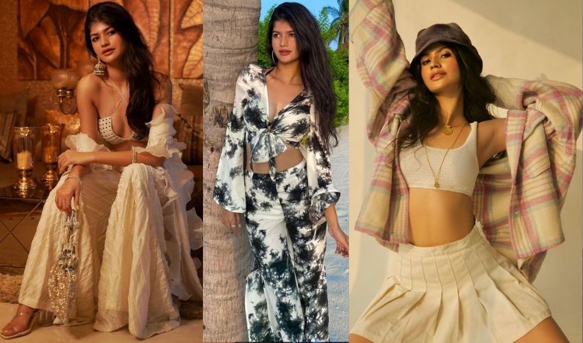 Anjini Dhawan: టీజింగ్ చూపులతో లేత సోకుల అంజనీ!