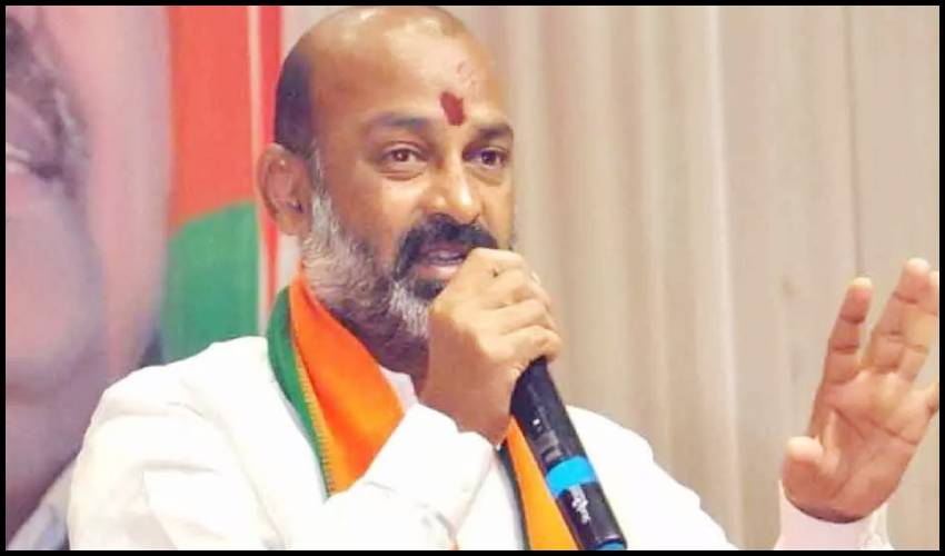 Bandi Sanjay Slams Cm Kcr