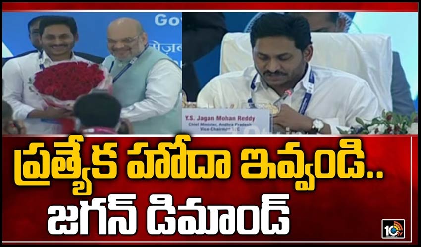 ప్రత్యేక హోదా ఇవ్వండి : జగన్ డిమాండ్