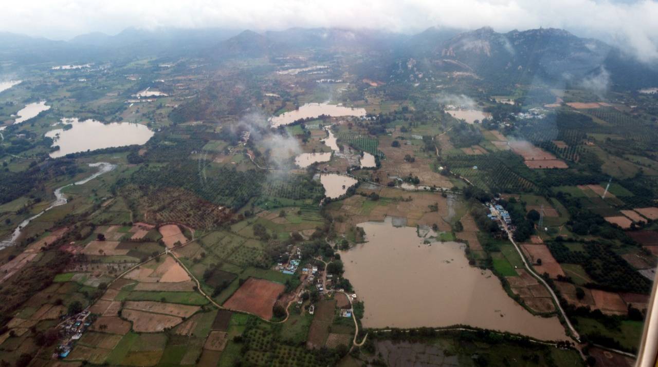 Cm Jagan Aerial Survey On Flood Affected Areas (9)