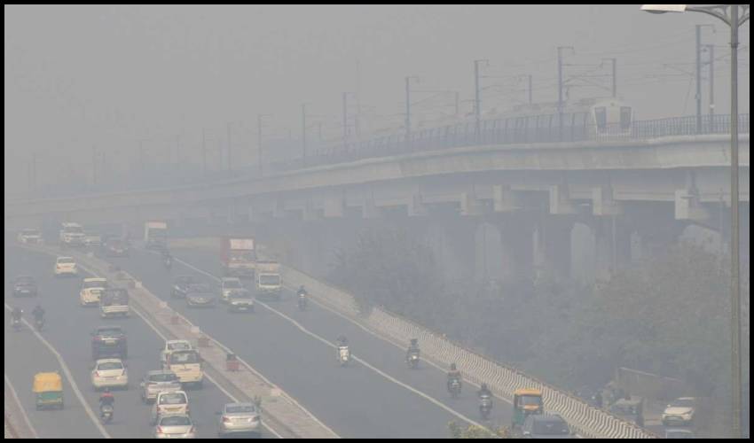 Delhi's Air Quality Dips To 'very Poor' Category For First Time This Season