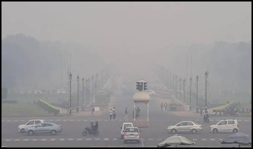 Delhi's Air Quality Slips To 'very Poor' Category As Farm Fires Pick Up