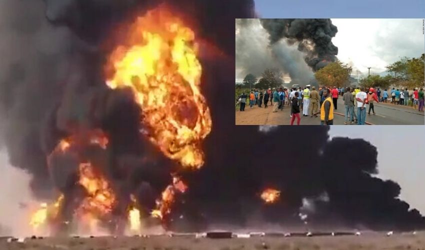 Fuel Tanker Explodes
