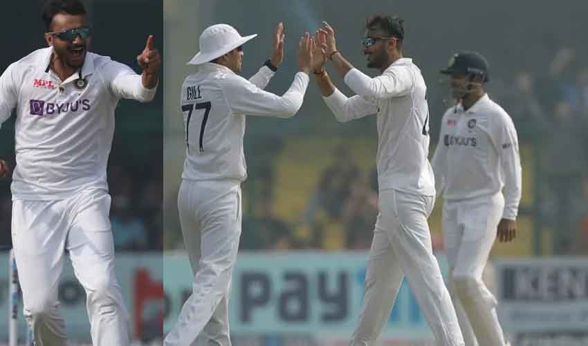 Ind Vs Nz : అక్షర్ మాయ… 296 పరుగులకు న్యూజిలాండ్ ఆలౌట్ Ind Vs Nz : అక్షర్ మాయ… 296 పరుగులకు న్యూజిలాండ్ ఆలౌట్