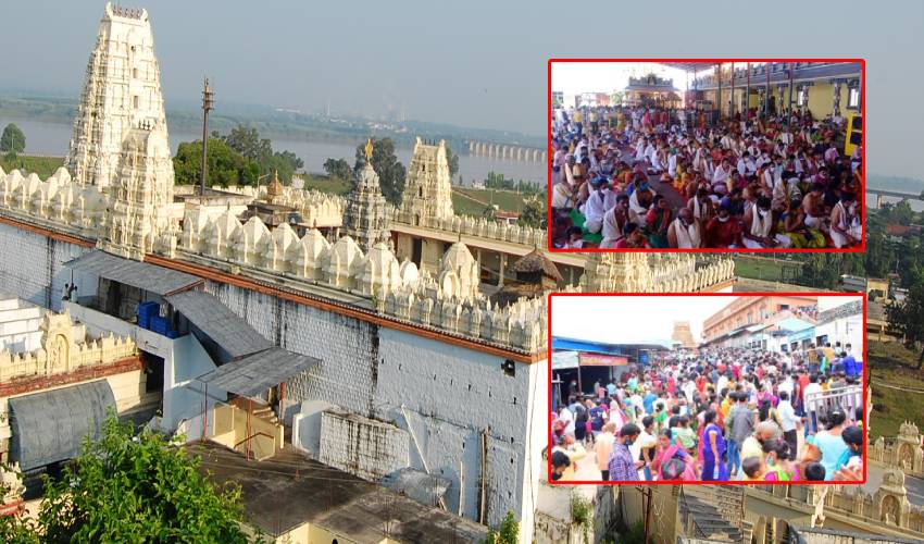 Karthika Masam : భక్తులతో కిక్కిరిసిన దేవాలయాలు Karthika Masam : భక్తులతో కిక్కిరిసిన దేవాలయాలు