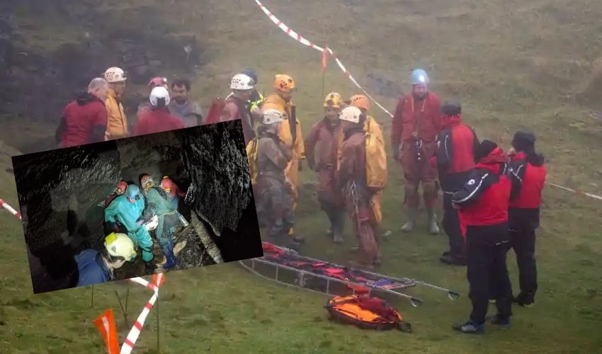 Researcher in cave : జనసంచారం లేని గుహలో ఒకే ఒక్కడి కోసం..రంగంలోకి 240 మంది Researcher in cave : జనసంచారం లేని గుహలో ఒకే ఒక్కడి కోసం..రంగంలోకి 240 మంది