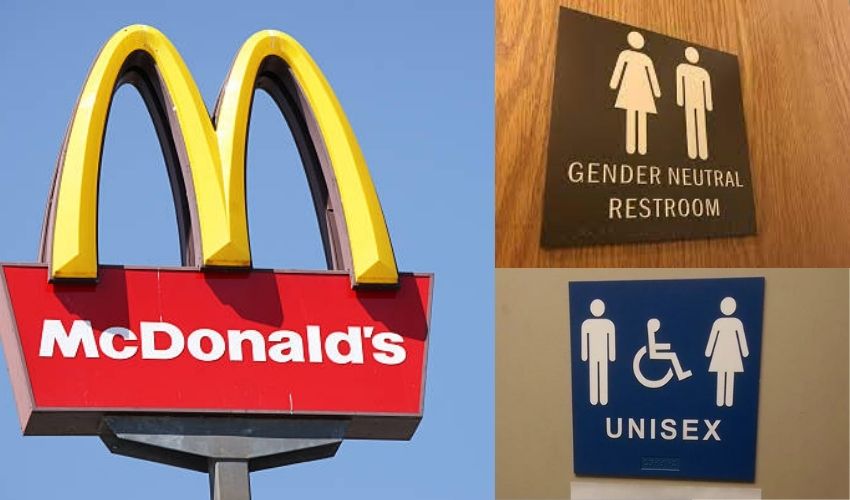 Mcdonalds Restaurant A Controversy With Its Unisex Bathroom