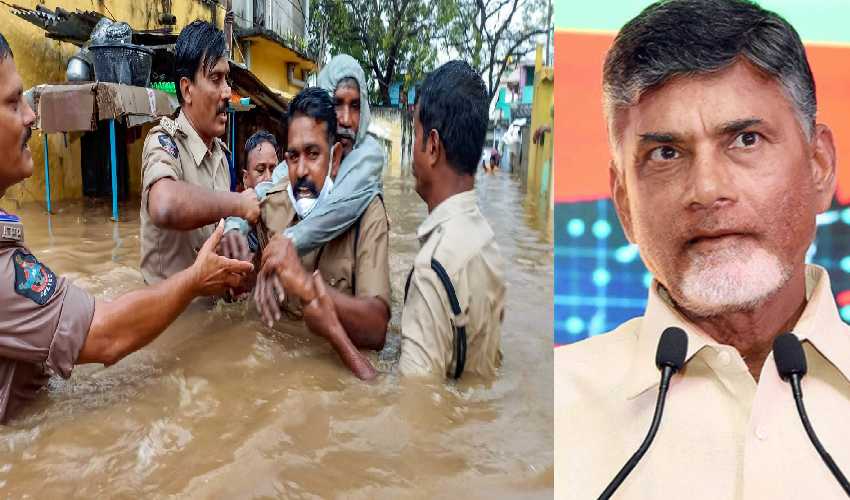 Chandrababu to be visit flood affected areas