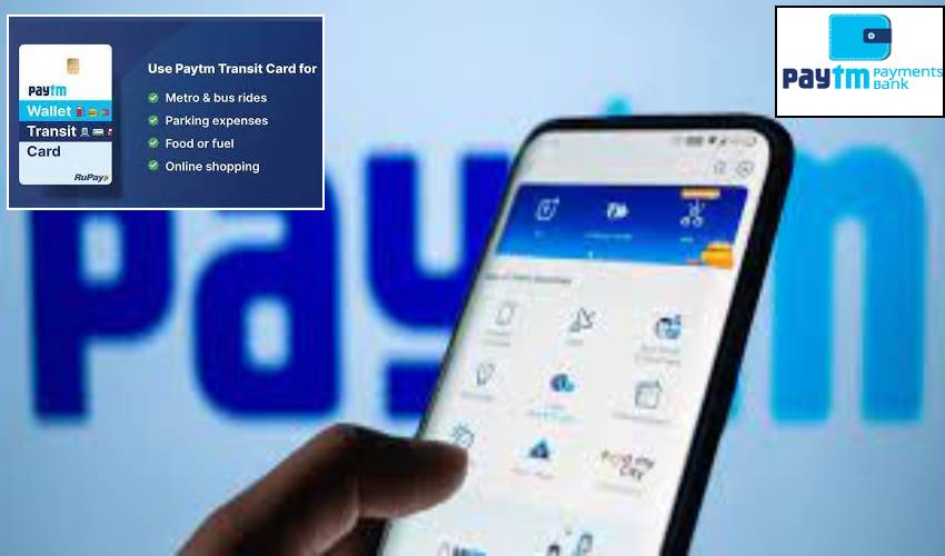 Paytm Payments Bank Launches Paytm Transit Card
