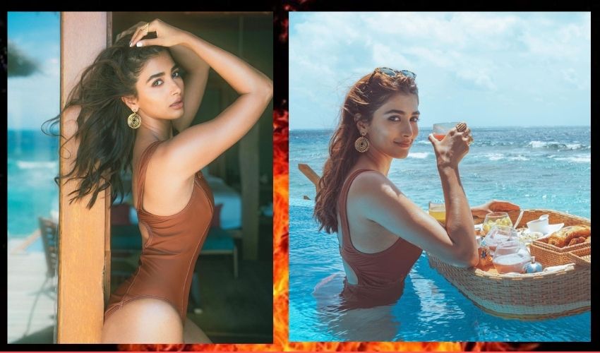 Pooja Hegde: మాల్దీవుల్లో అందాల మంట పెట్టిన పూజా హెగ్డే.. బాప్ రే బికినీ షో..!