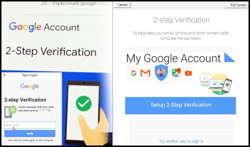 Received A Notification From Google About Two Step Verification