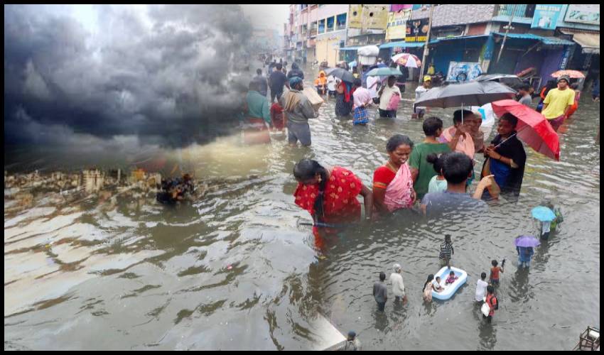 Red Alert Issued For Chennai As More Rains Expected On November 10, 11