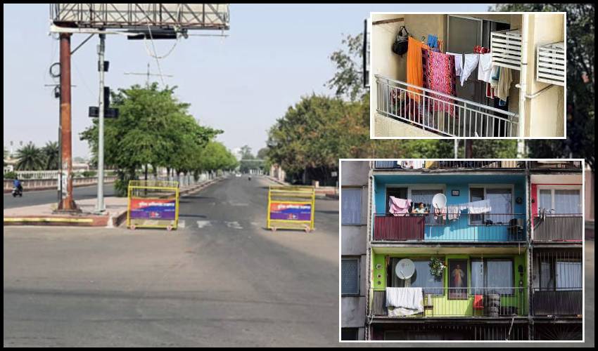 Residents Asked Not To Hang Clothes In Balconies In Lucknow
