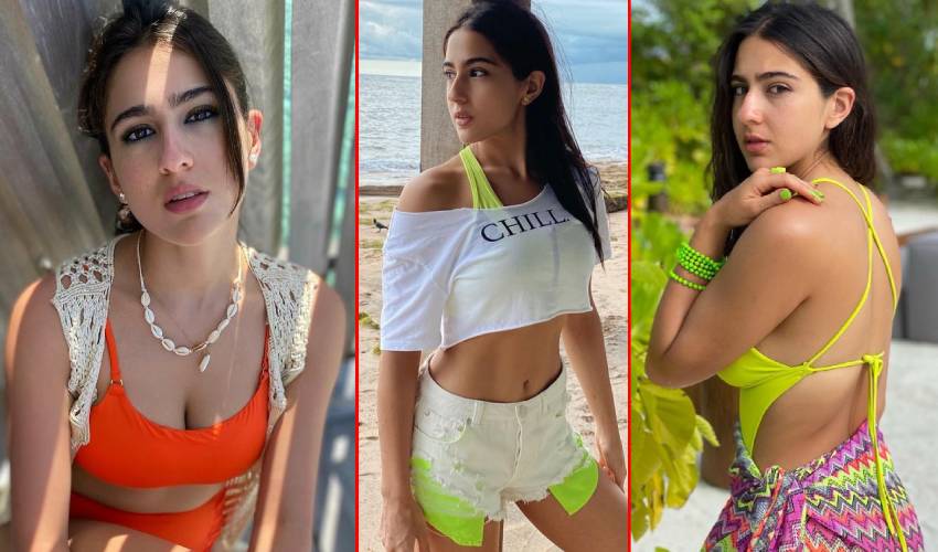 Sara Ali Khan : సాగరతీరాన సోకులారబోస్తున్న సారా