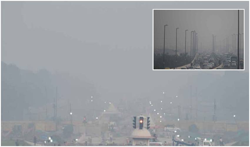 Smog Covers Delhi Ncr; Air Quality Severe Amid Unhelpful Meteorological Conditions