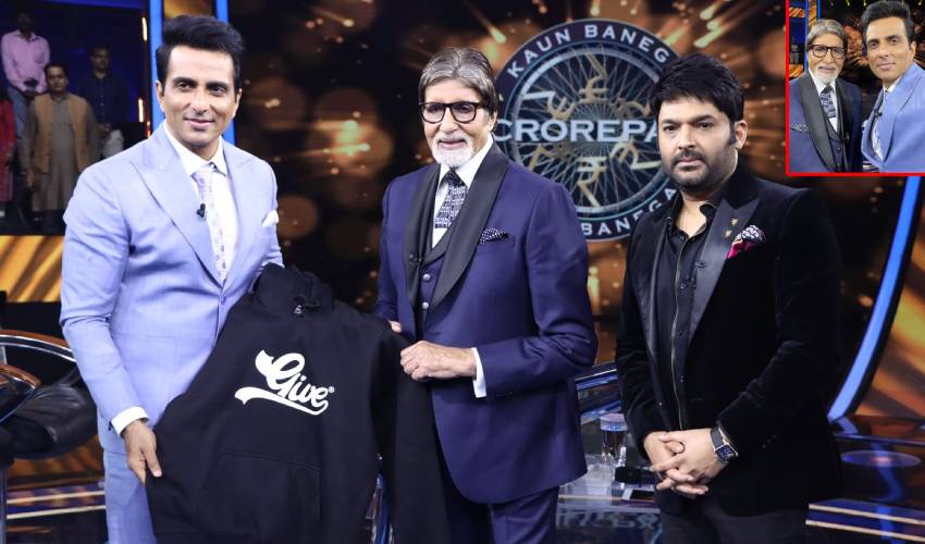 KBC 13 – Sonu Sood : అబితాబ్ షో లో సోనూ సూద్.. KBC 13 – Sonu Sood : అబితాబ్ షో లో సోనూ సూద్..