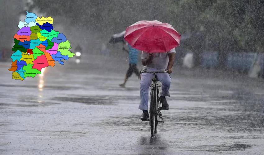Telangana : అల్పపీడనం ఎఫెక్ట్.. మూడు రోజులు వర్షాలు Telangana : అల్పపీడనం ఎఫెక్ట్.. మూడు రోజులు వర్షాలు