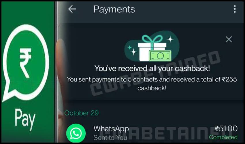 Whatsapp Cashback Whatsapp Users Can Get Cashback With Payments