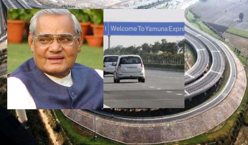 Yamuna Expressway Renamed Ex Pm Atal Bihari Vajpayee