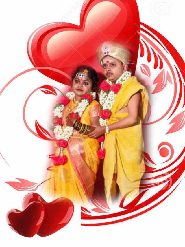 >ముద్దొస్తున్న కొత్త జంట..
