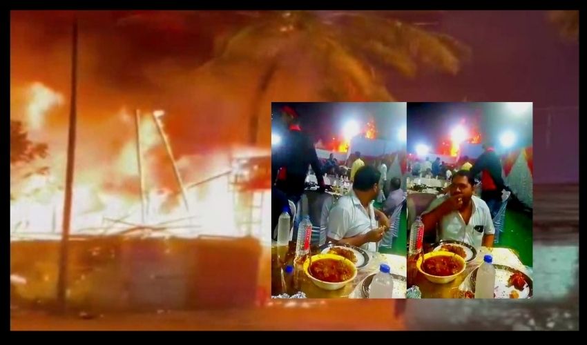 Fire Ravaged Ansari Marriage