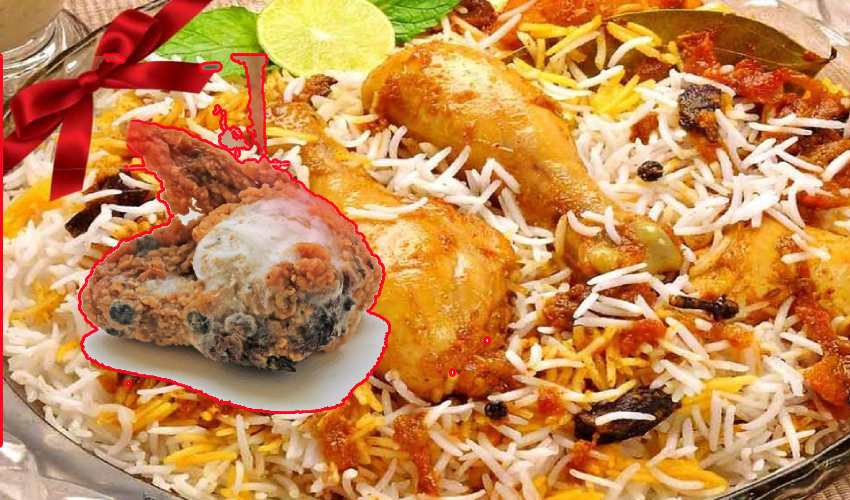 Meat in Hotel: బూజు పట్టిన మాంసం, పురుగులు తిరుగుతున్న రొయ్యలు.. ఇదే రెస్టారెంట్లో ఫుడ్ Meat in Hotel: బూజు పట్టిన మాంసం, పురుగులు తిరుగుతున్న రొయ్యలు.. ఇదే రెస్టారెంట్లో ఫుడ్