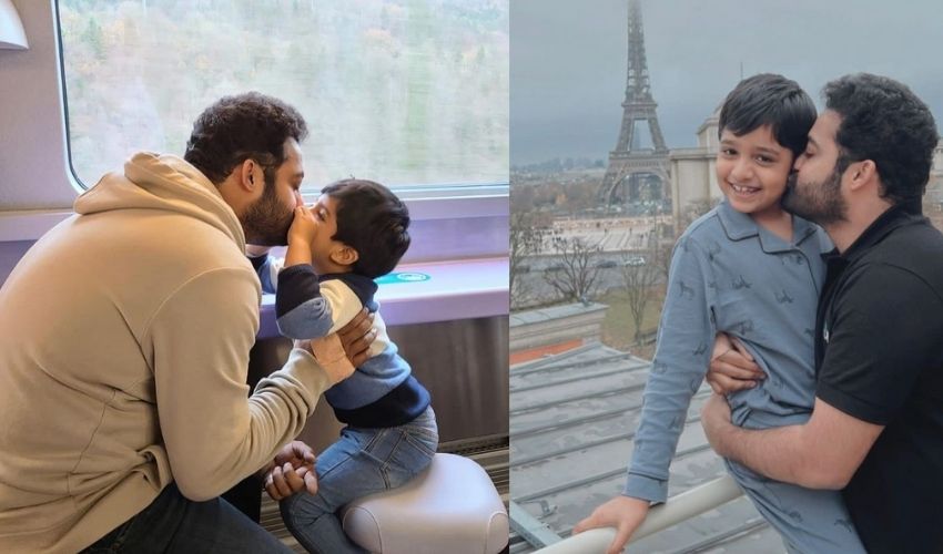 NTR : నిన్న పెద్ద కొడుకు.. ఇవాళ చిన్న కొడుకు.. ఫారిన్లో పిల్లలతో ఎంజాయ్ చేస్తున్న ఎన్టీఆర్ NTR : నిన్న పెద్ద కొడుకు.. ఇవాళ చిన్న కొడుకు.. ఫారిన్లో పిల్లలతో ఎంజాయ్ చేస్తున్న ఎన్టీఆర్