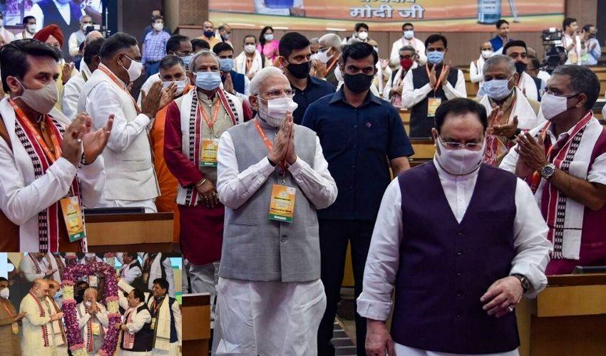 PM Modi : దేశానికి వస్తున్న ప్రశంసలకు కారణం నేను కాదు..ప్రజలతో సన్నిహితంగా ఉండండి PM Modi : దేశానికి వస్తున్న ప్రశంసలకు కారణం నేను కాదు..ప్రజలతో సన్నిహితంగా ఉండండి