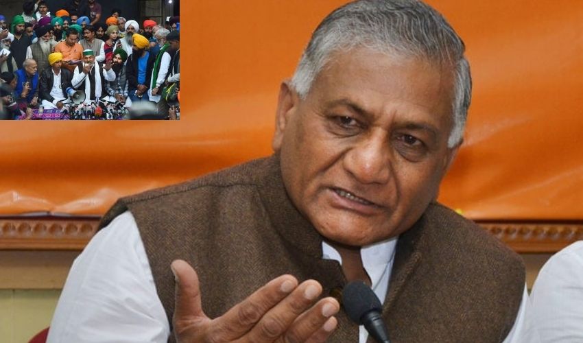 VK Singh : రైతు సంఘాలపై కేంద్రమంత్రి ఫైర్ VK Singh : రైతు సంఘాలపై కేంద్రమంత్రి ఫైర్