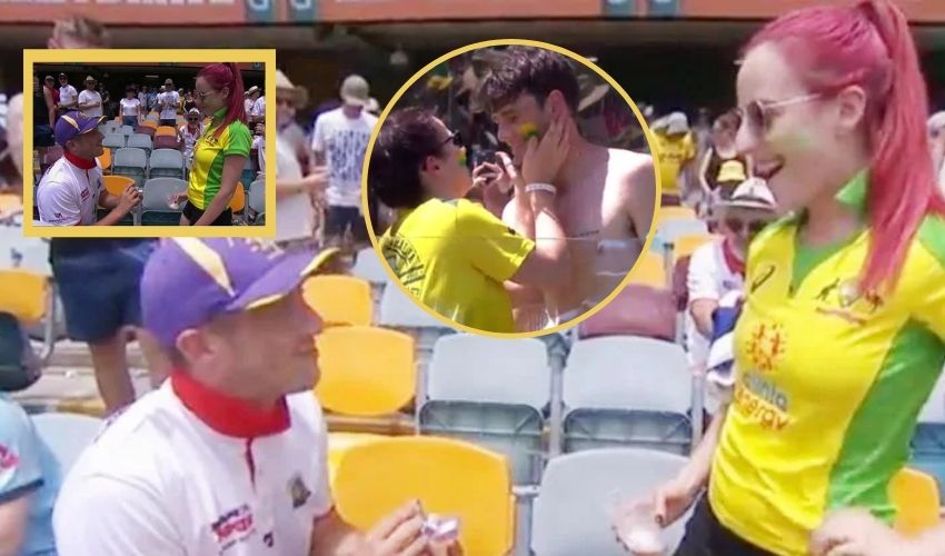 Ashes Asks Fan Proposes To Girlfriend During First