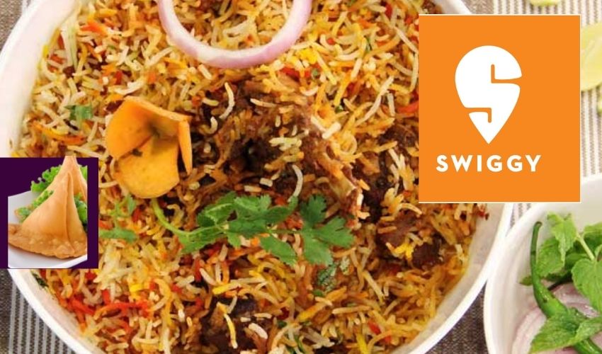 Biryani And Samosa