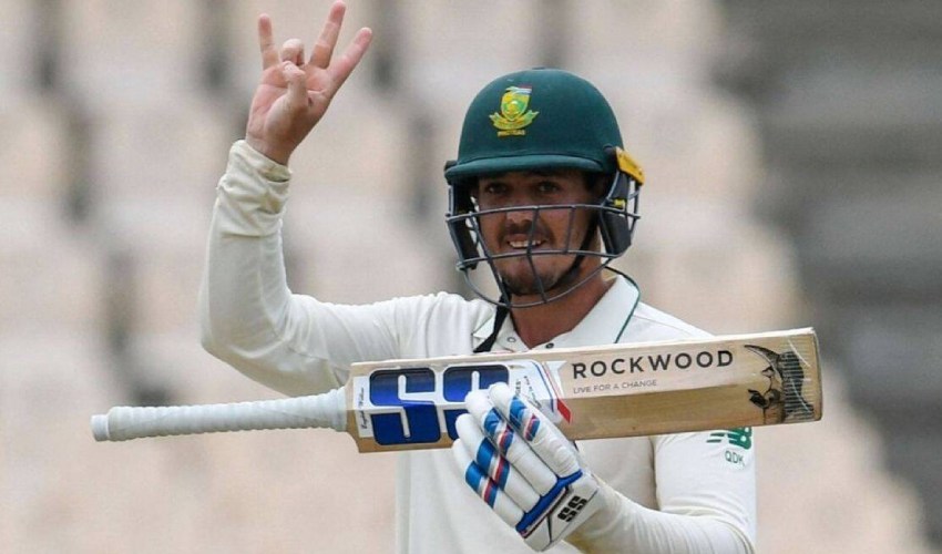 De Kock : దక్షిణాఫ్రికాకు ఎదురుదెబ్బ.. టెస్ట్ సిరీస్కు డికాక్ దూరం! De Kock : దక్షిణాఫ్రికాకు ఎదురుదెబ్బ.. టెస్ట్ సిరీస్కు డికాక్ దూరం!