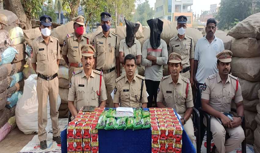 Gutkha Seized West Godavari District