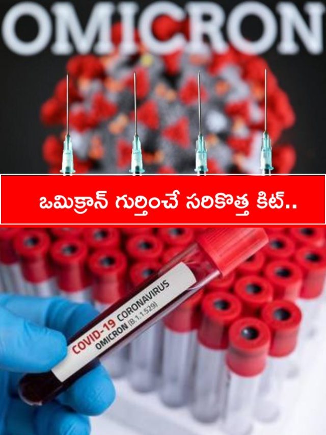 >ఒమిక్రాన్ గుర్తించే సరికొత్త కిట్..