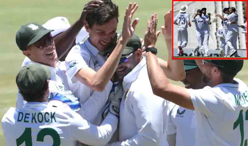 Ind Vs SA : టీమిండియా 174 ఆలౌట్.. దక్షిణాఫ్రికా టార్గెట్ 305 రన్స్ Ind Vs SA : టీమిండియా 174 ఆలౌట్.. దక్షిణాఫ్రికా టార్గెట్ 305 రన్స్