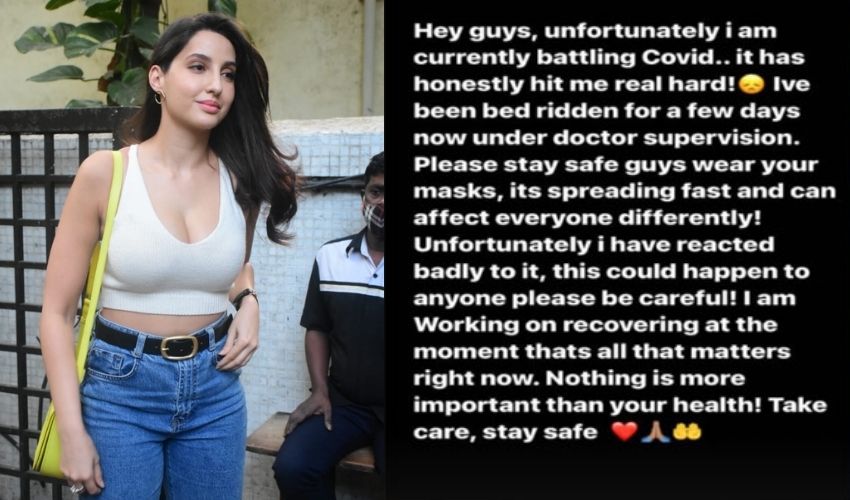 Nora Fatehi: బీ టౌన్ సెలబ్రిటీలను వదలని కరోనా.. నోరాకూ పాజిటివ్! Nora Fatehi: బీ టౌన్ సెలబ్రిటీలను వదలని కరోనా.. నోరాకూ పాజిటివ్!