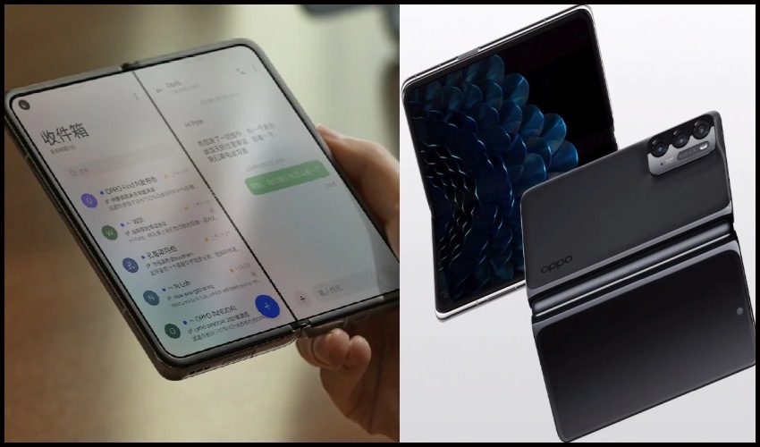 Oppo Find N Press Renders Tipping Design, Specifications Surface Ahead Of December 15 Launch (1)