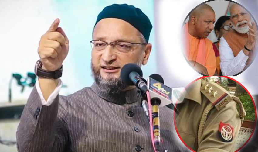 Owaisi Threat To Up Police