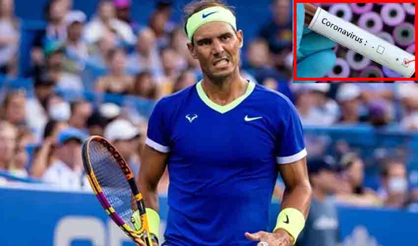 Rafael Nadal : కరోనా బారినపడ్డ టెన్నిస్ స్టార్.. అక్కడి నుంచి రాగానే.. Rafael Nadal : కరోనా బారినపడ్డ టెన్నిస్ స్టార్.. అక్కడి నుంచి రాగానే..