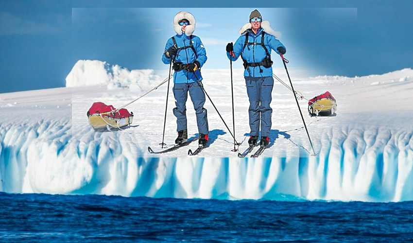Two British Adventurers Cover 3,6000 Km In Antarctica