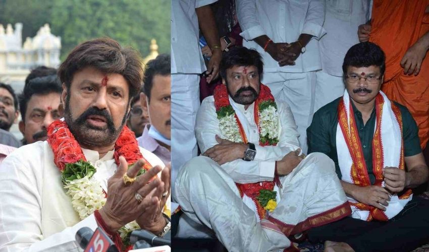 Balakrishna: అమ్మవారి సన్నిధిలో ‘అఖండ’